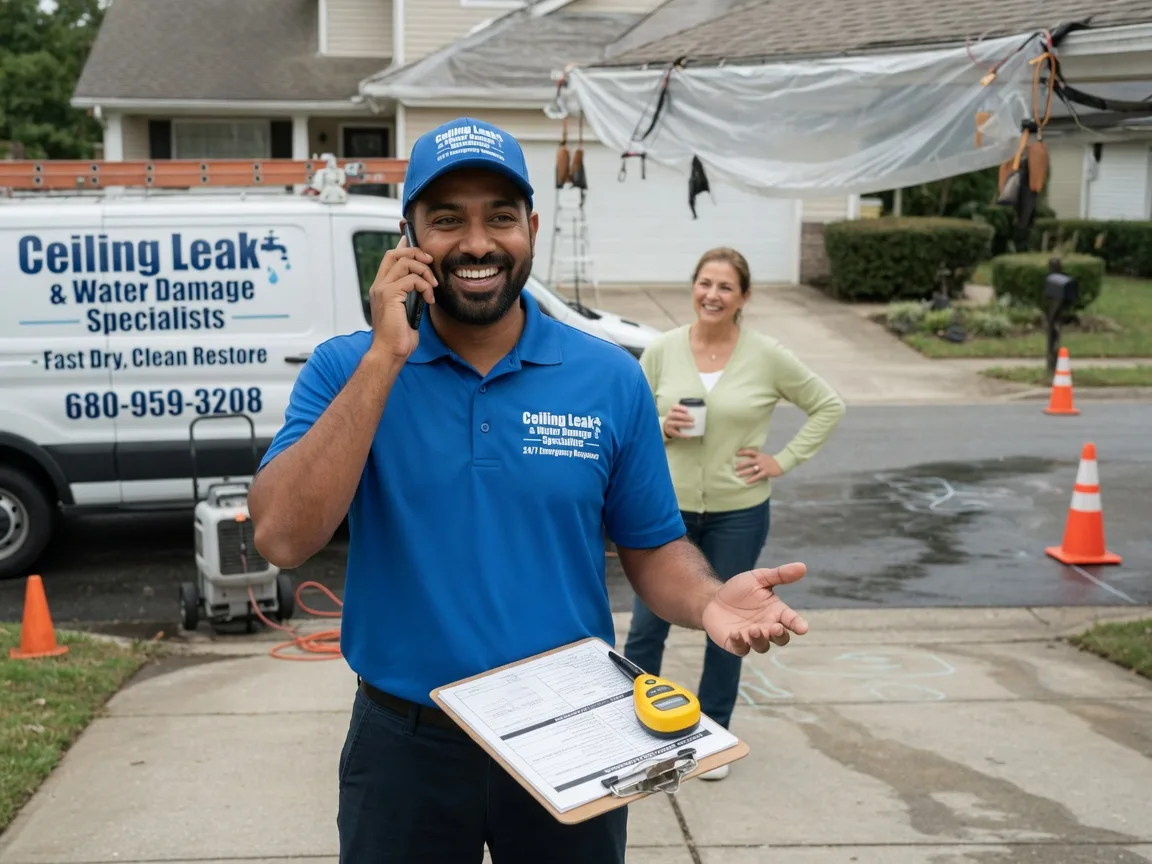 Ceiling Leak Cleanup Uniontown, KS FAQs
